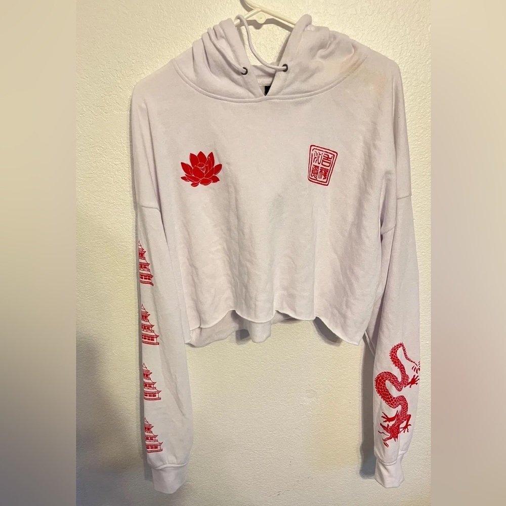 Zumiez Crop Top hoodie